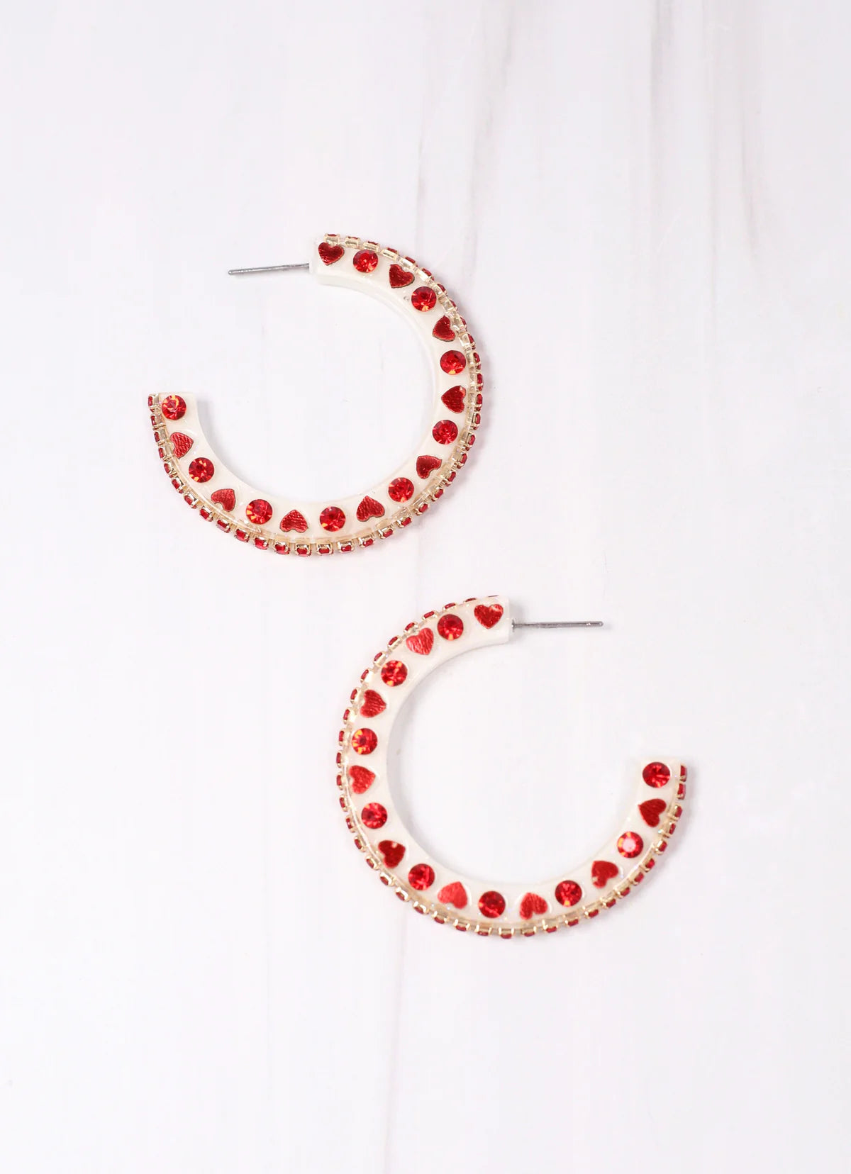 Dinner Date Hoop Earrings