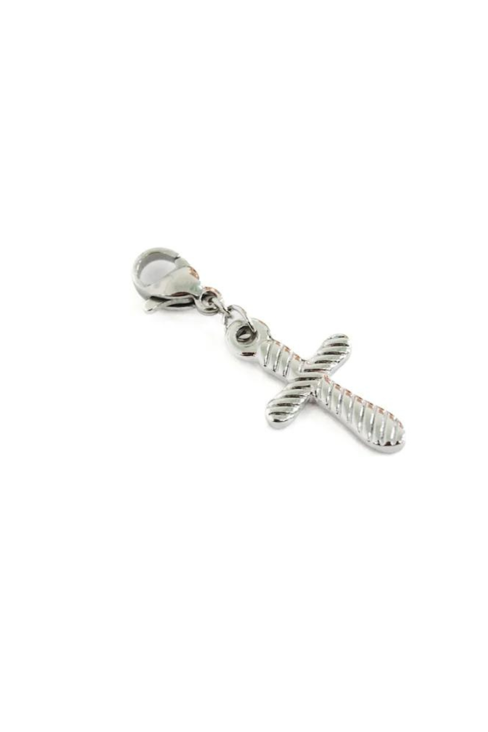 Chanelle Silver Cross Charm