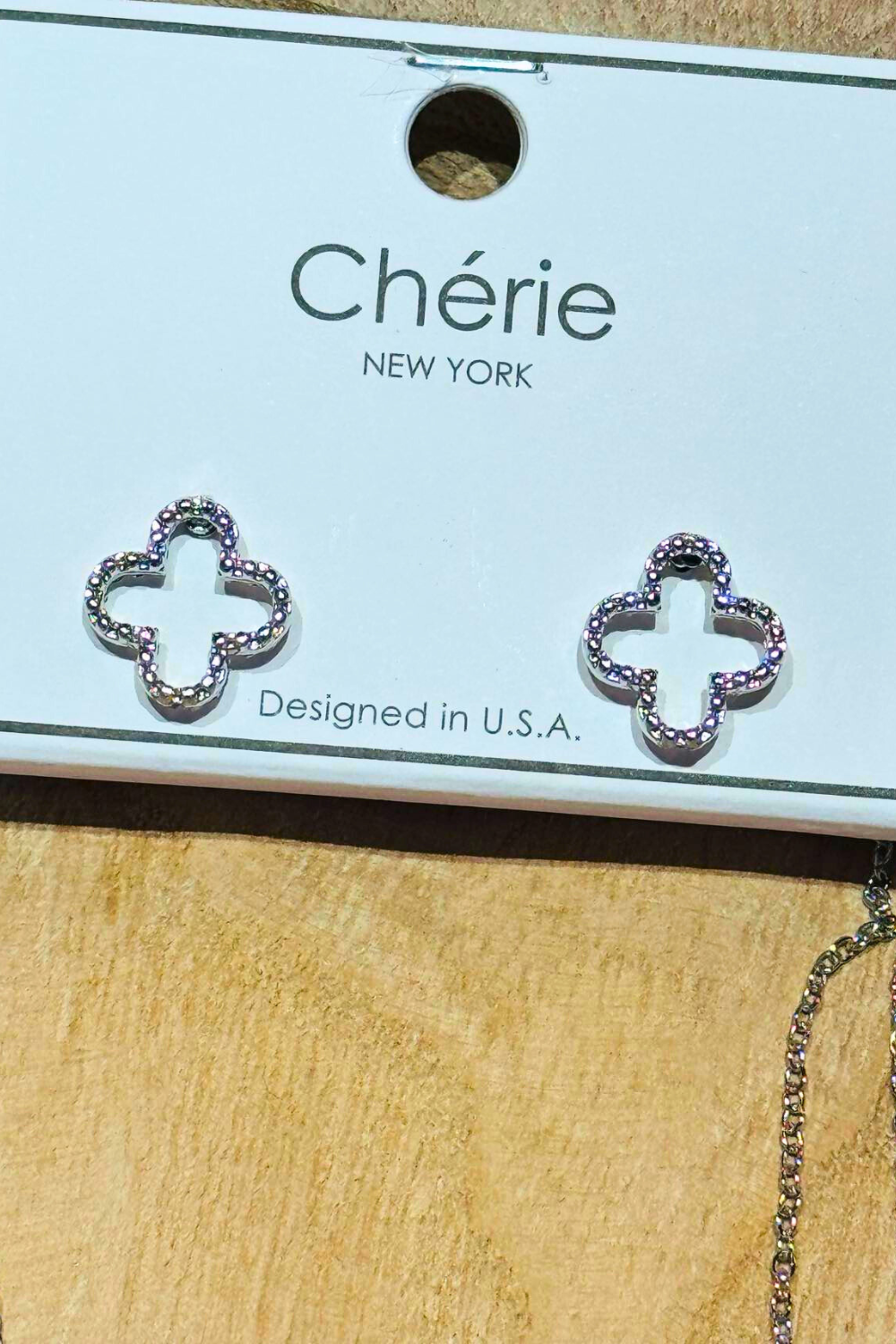 Double Clover Necklace Set