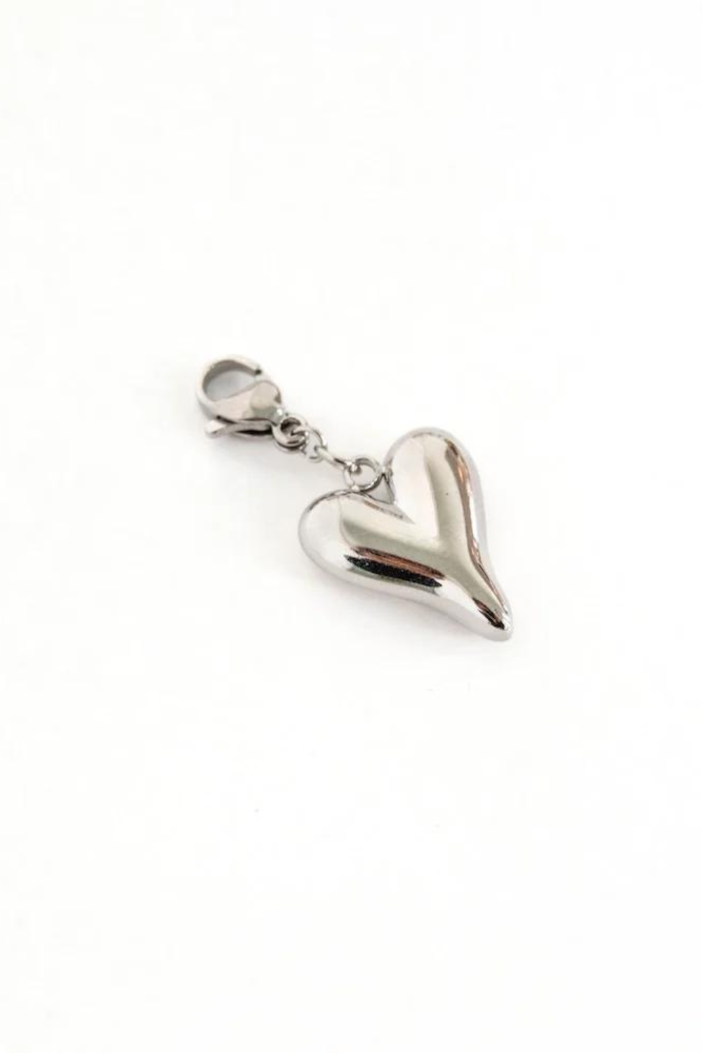 Chanelle XL Silver Heart Charm