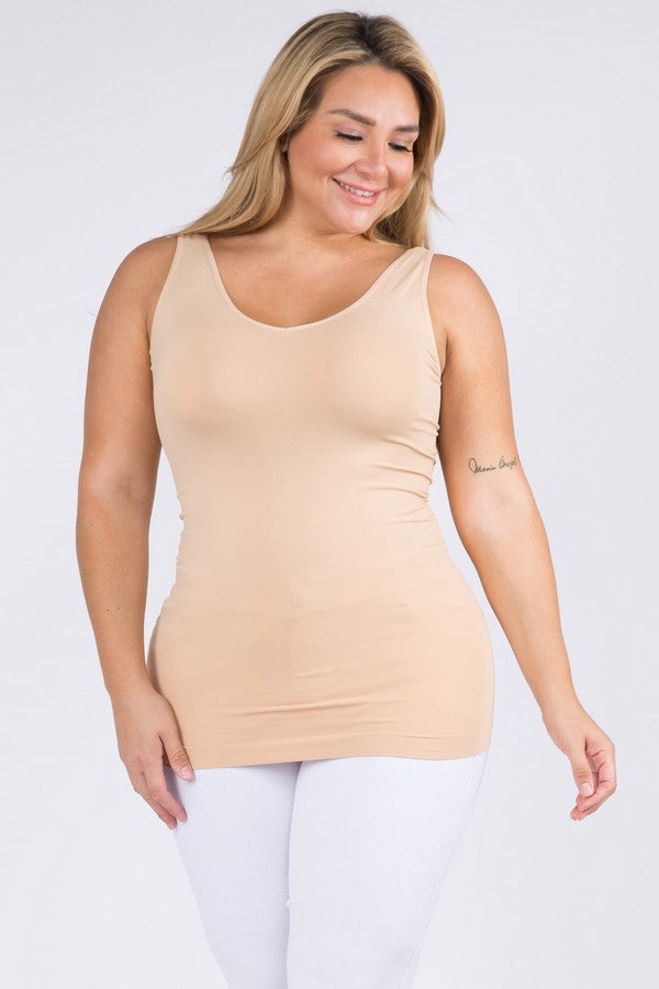 Reversible Seamless Slimming Tank