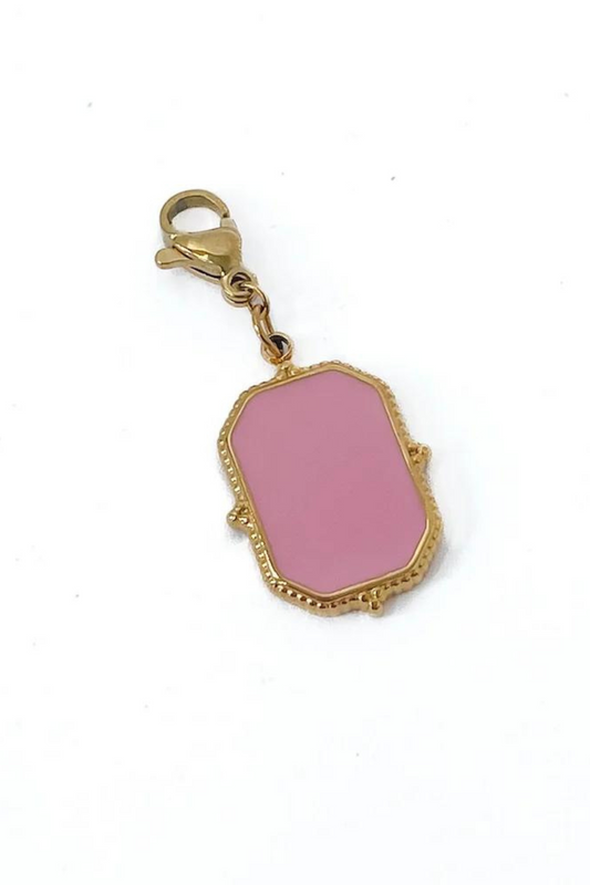 Chanelle Pink Pendant Charm