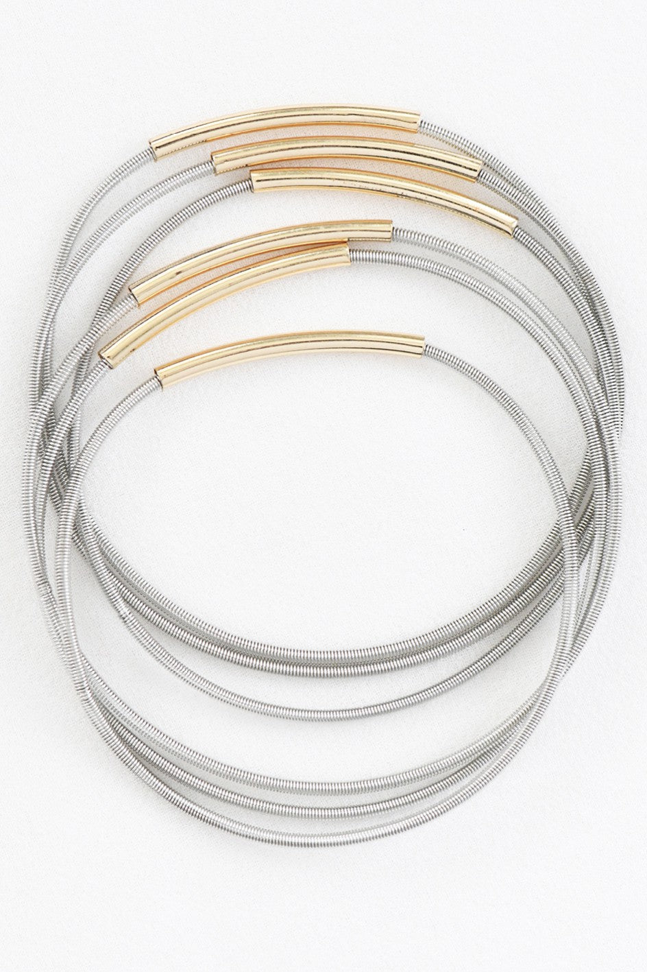 Mix & Match Stretchy Layering Guitar String Bracelets