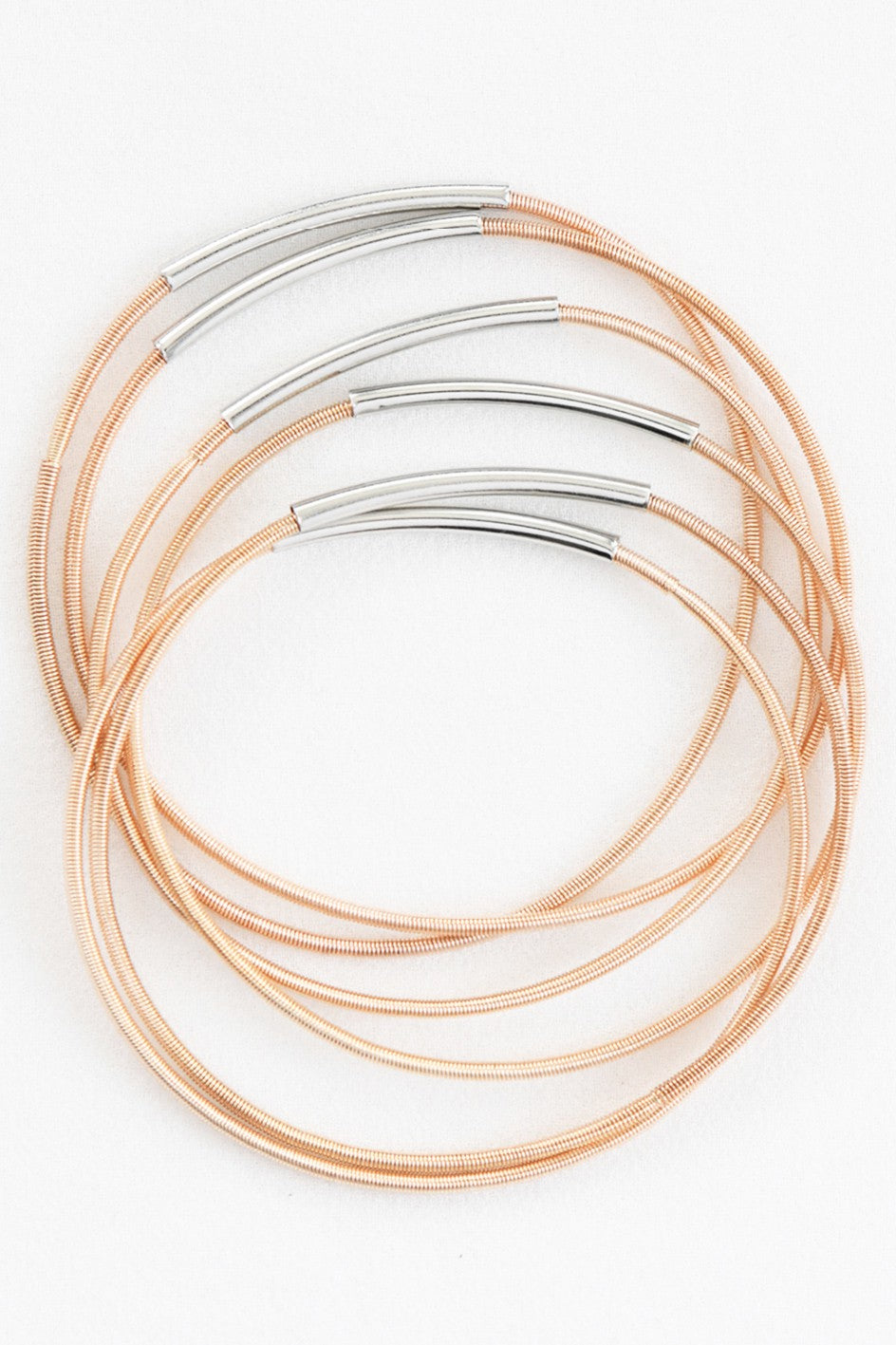 Mix & Match Stretchy Layering Guitar String Bracelets