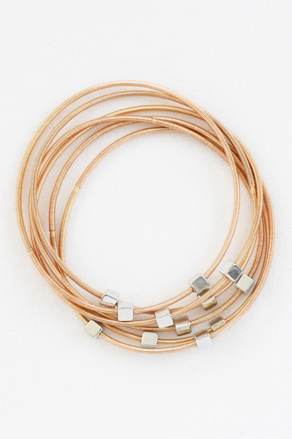 Mix & Match Stretchy Layering Guitar String Bracelets