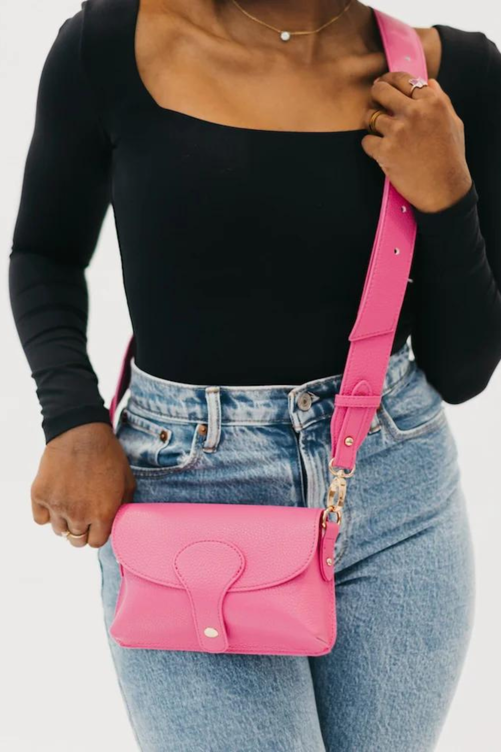 Khloe Vegan Leather Crossbody