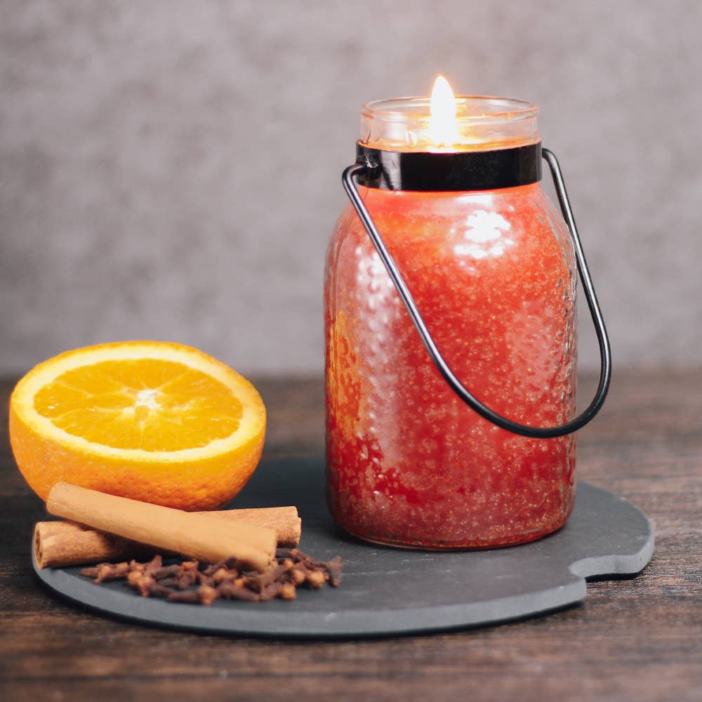 16oz Orange Cinnamon Clove Simplicity Lantern Candle