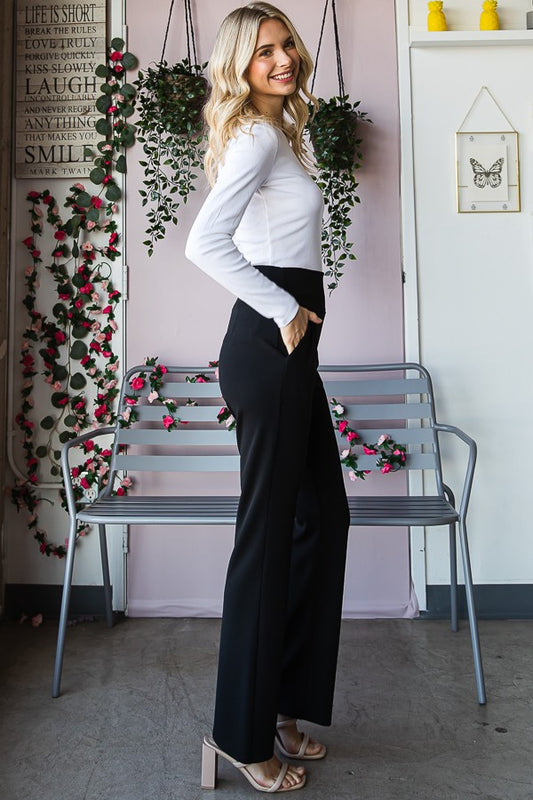 Flare Leg Dress Pant