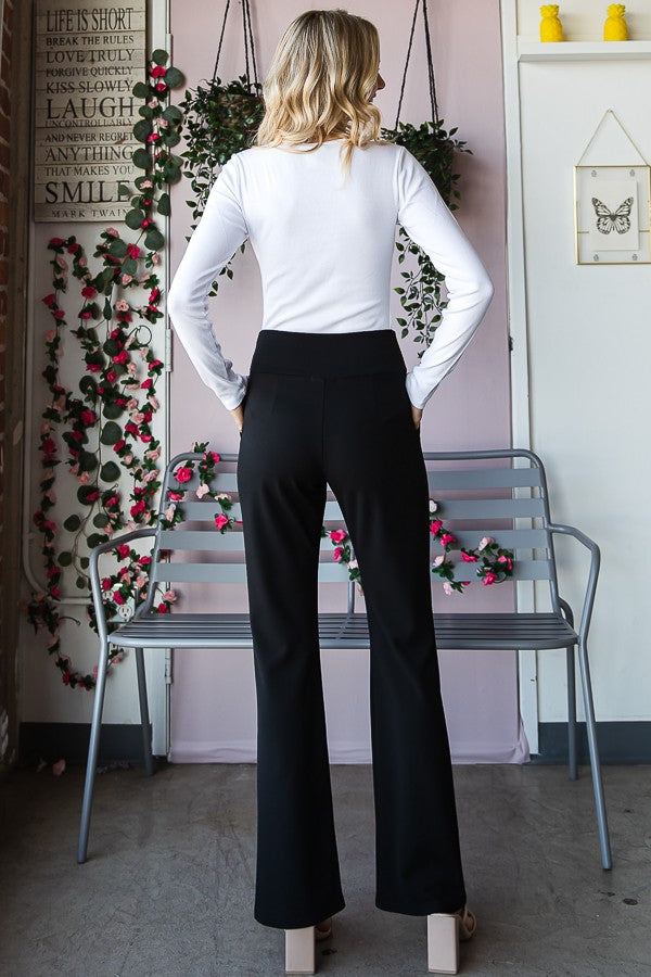 Flare Leg Dress Pant