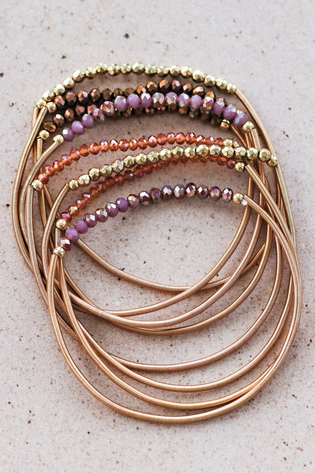 Mix & Match Stretchy Layering Guitar String Bracelets