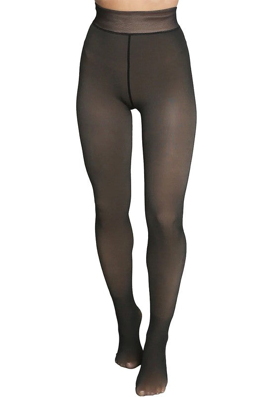 Illusion Fleece Tights