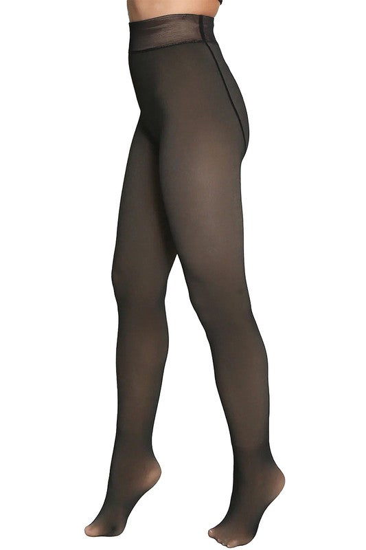 Illusion Fleece Tights