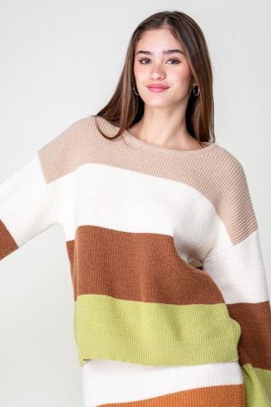 MultiStriped Sweater