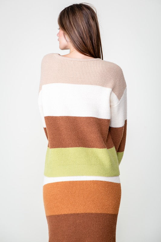 MultiStriped Sweater