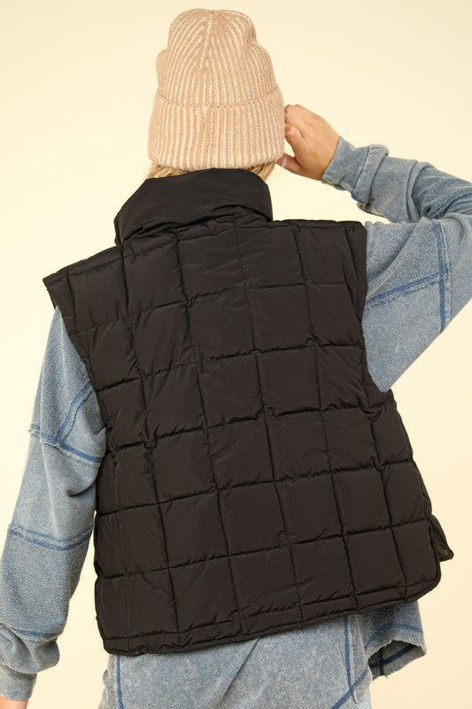 Puffer Vest - Black