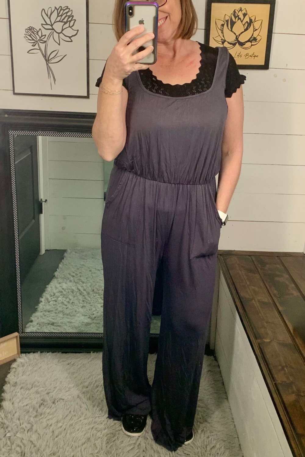 Shay Square Neck Jumpsuit