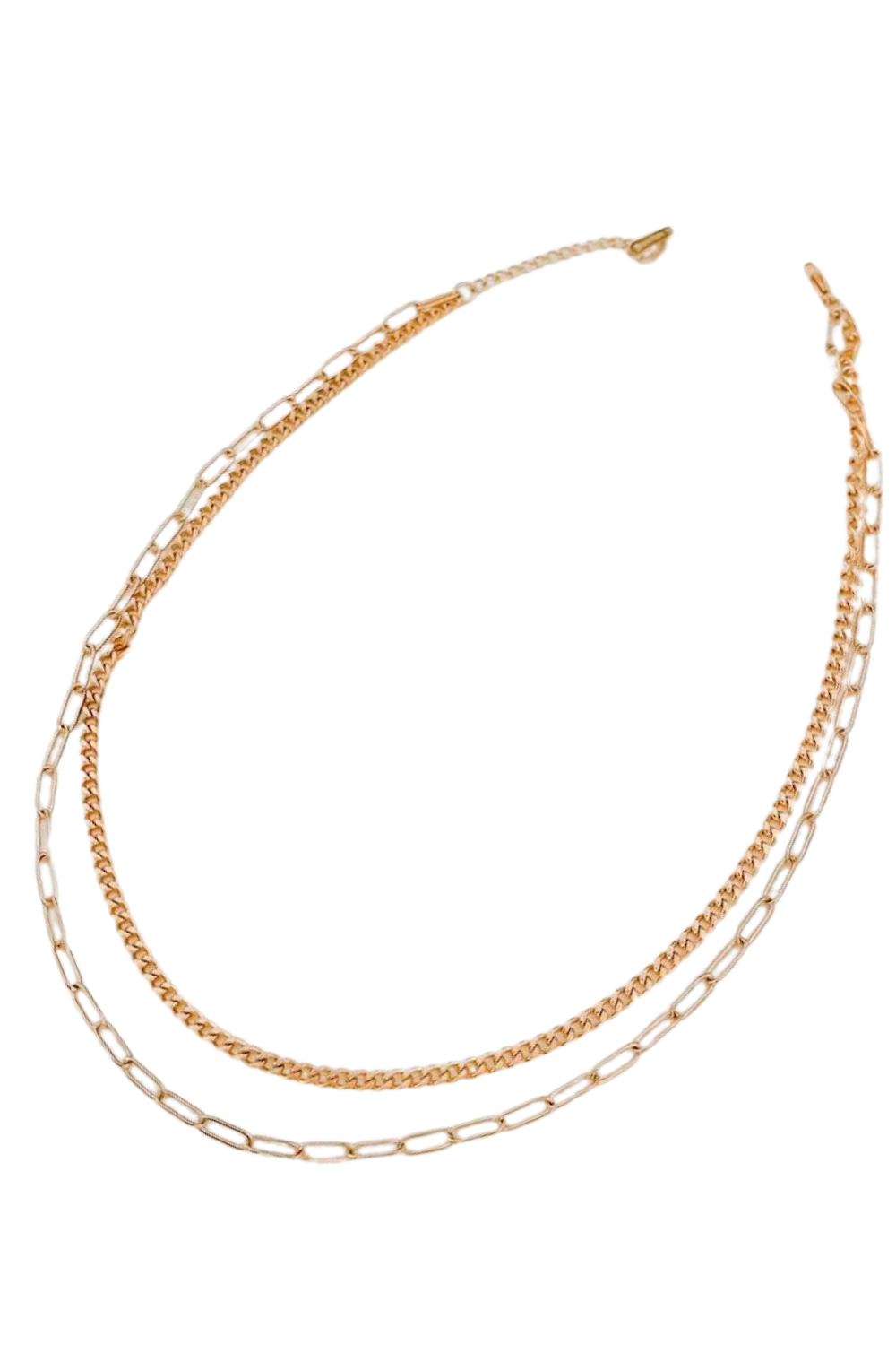 Champagne Rain Layered Necklace