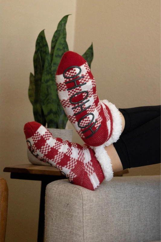 The Genevieve - One Size Plaid Socks