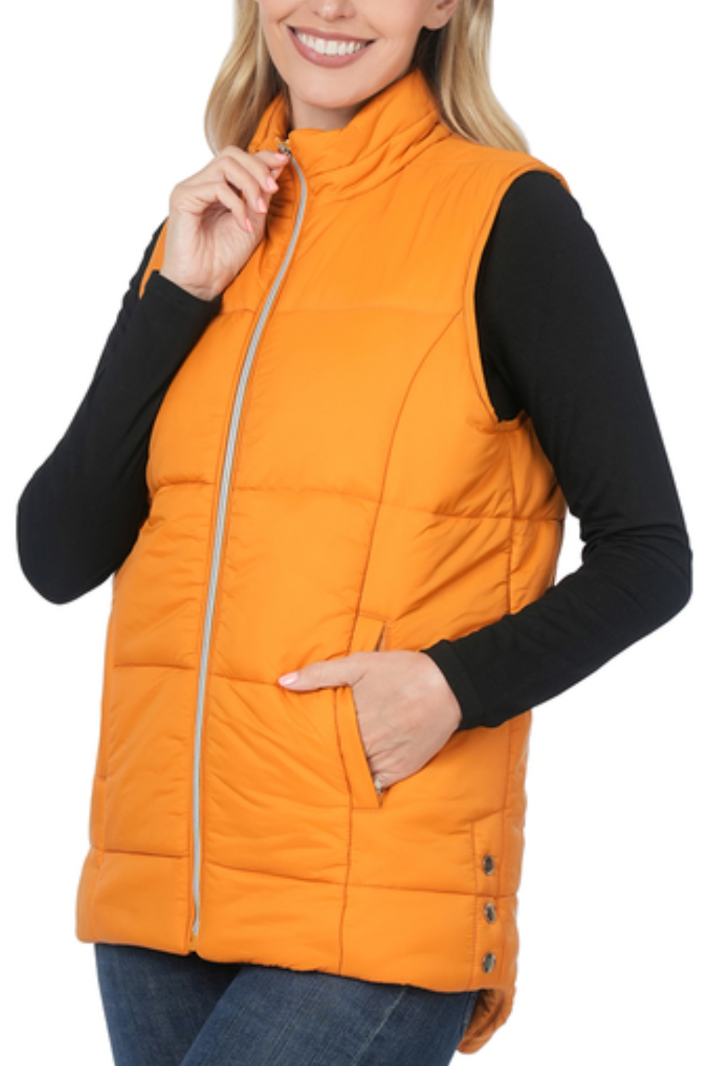 Sleeveless Quilted Vest