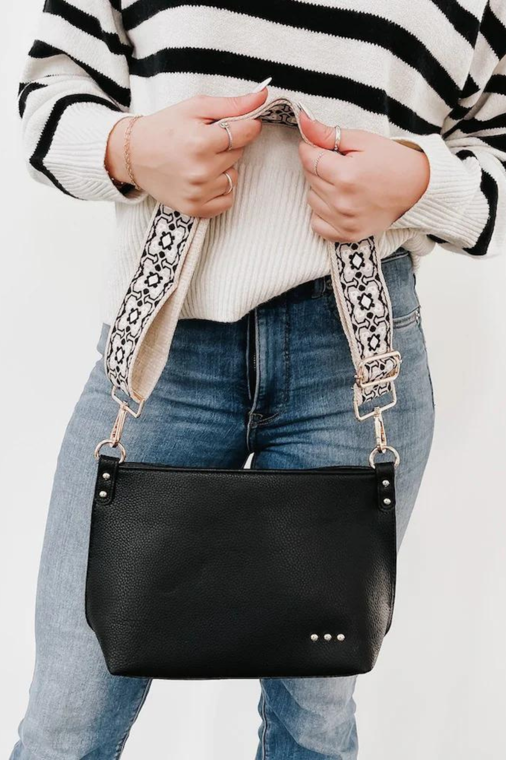 Cora Structured Hobo Bag