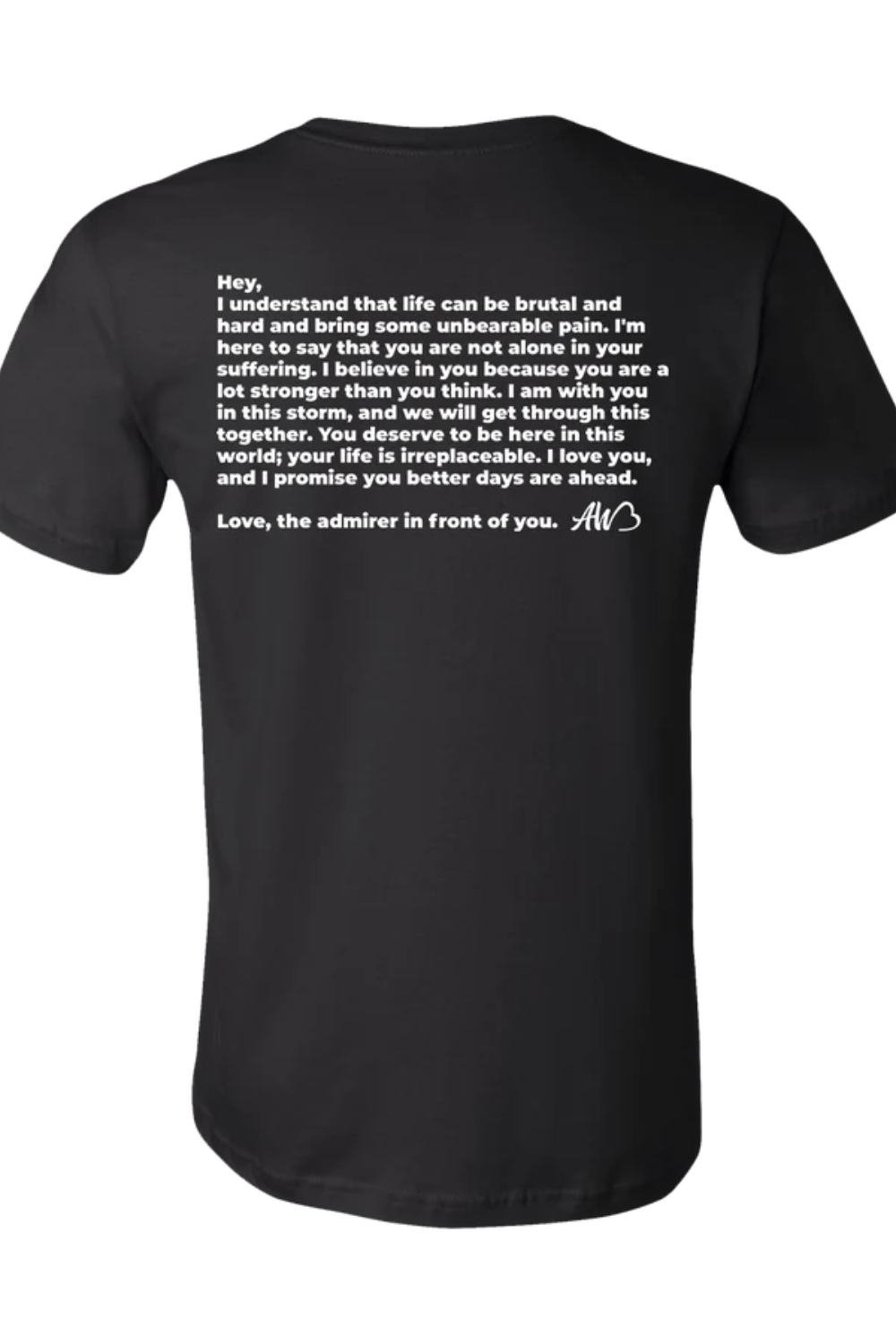 "You Deserve to Be Here" Graphic Tshirt