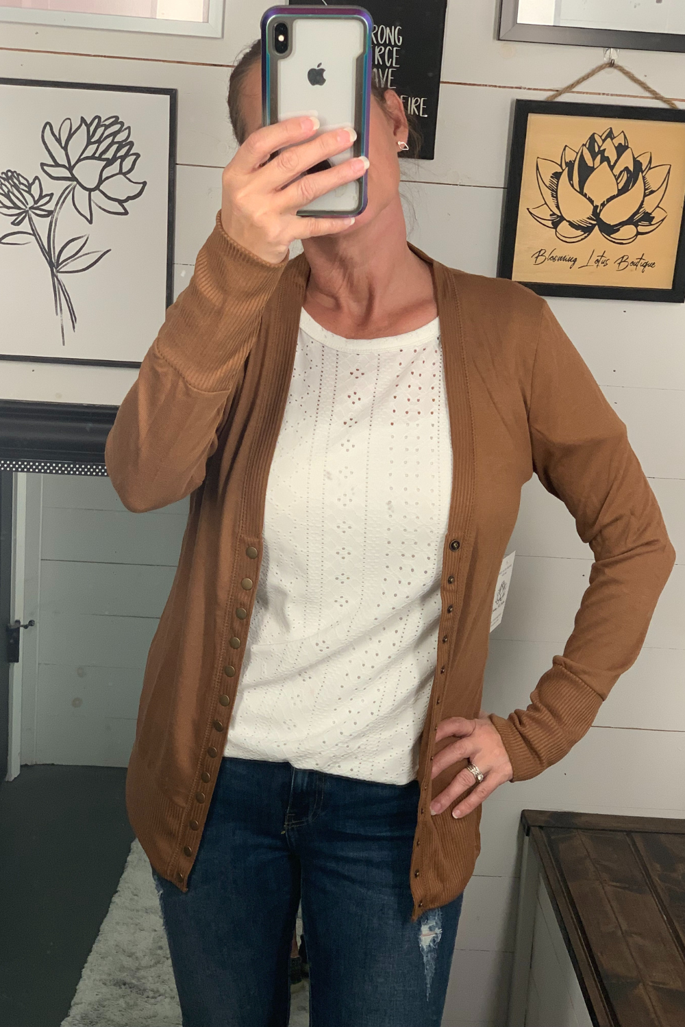 Snap Button Cardigan