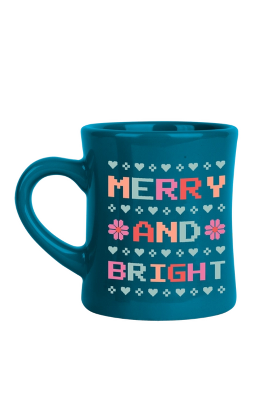 Merry & Bright Diner Mug