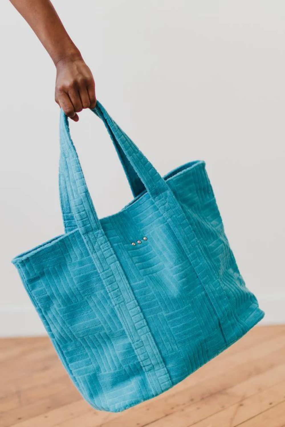 Teagan Terry Cloth Tote with Pouch