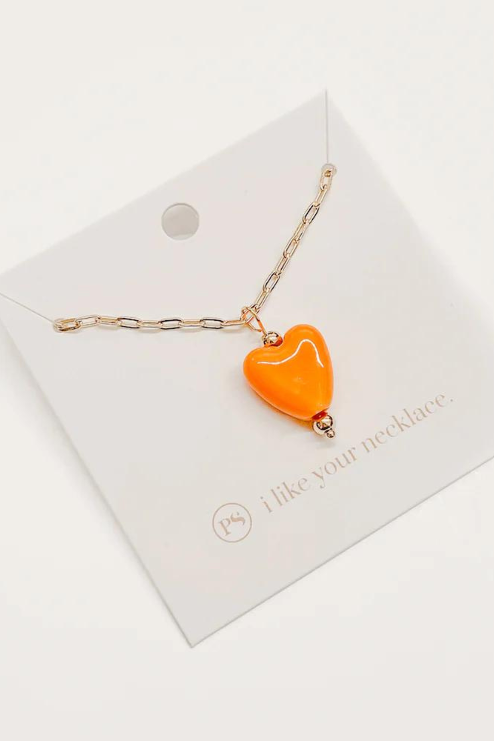 Love Actually Ceramic Pendant Necklace