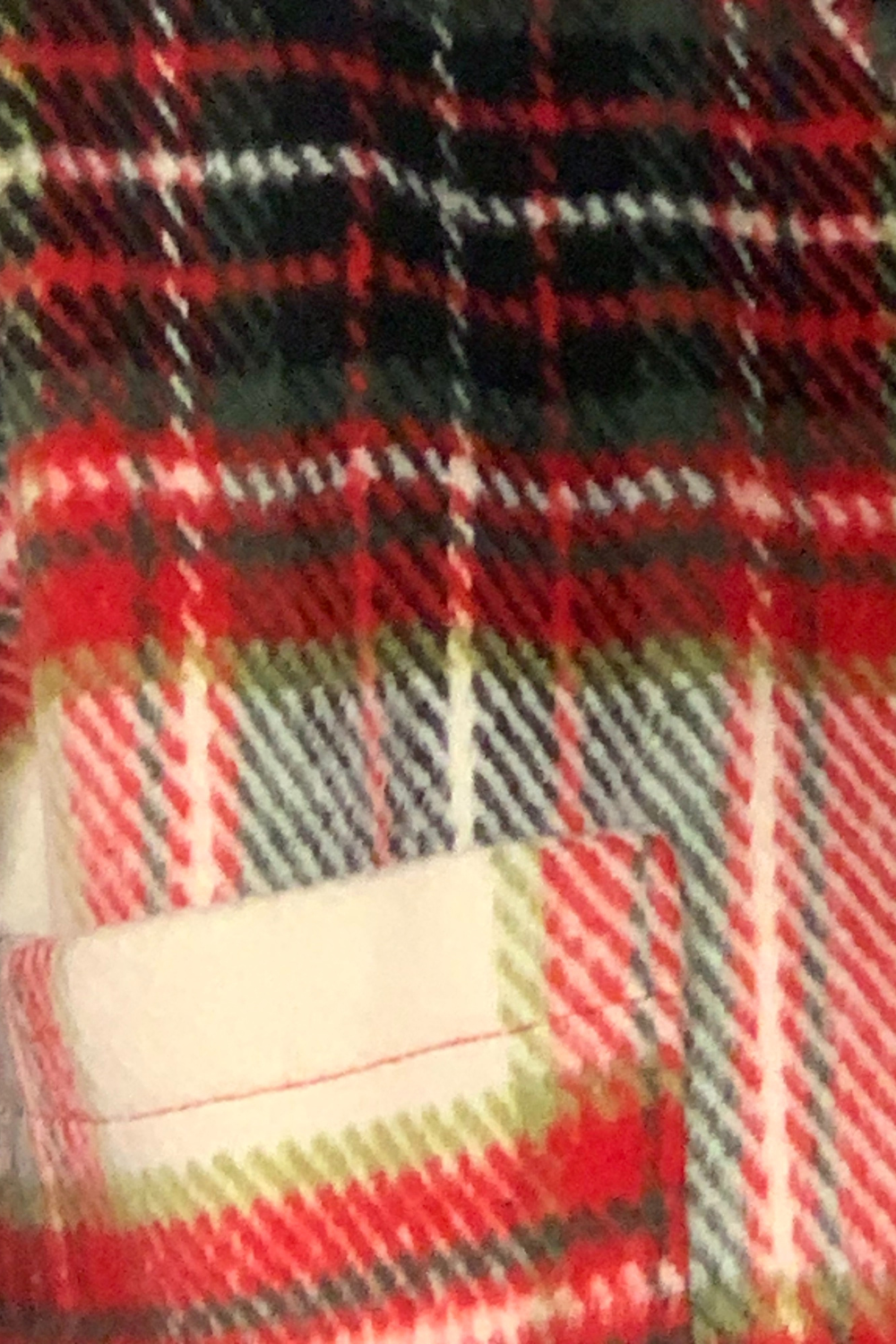 Holiday Plaid Oversized Shacket