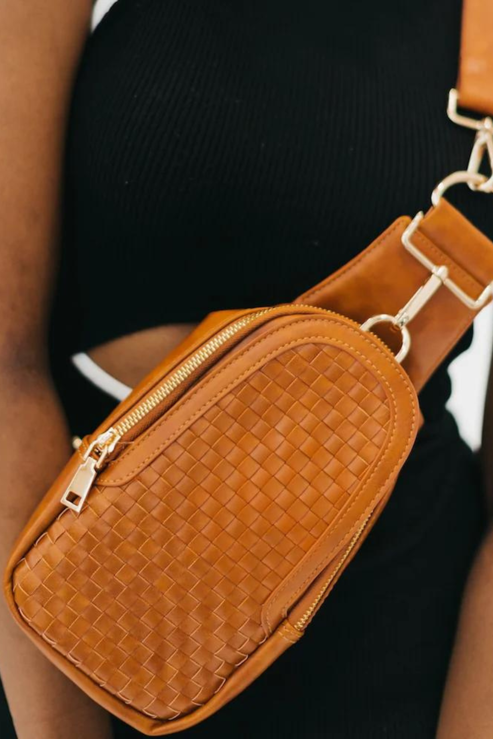 Waverly Woven Sling Bag