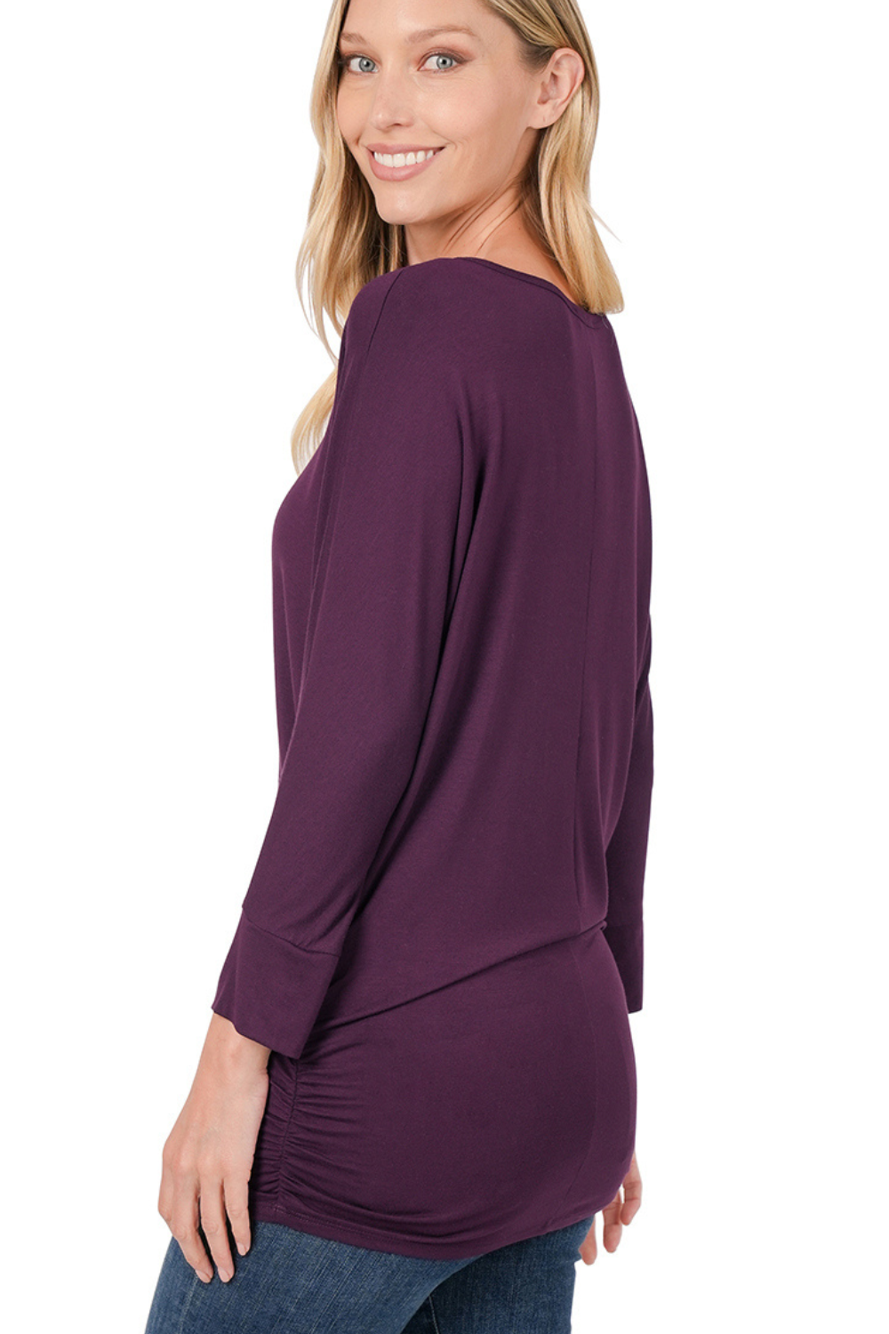 Luxe Rayon Dolman Sleeve Top