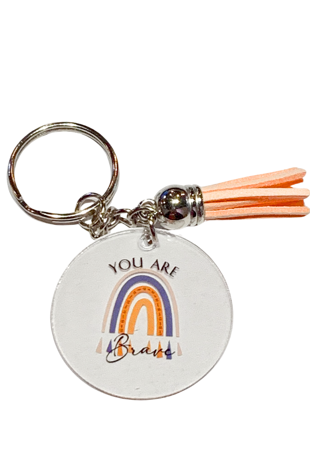 Rainbow Inspirational Keychains