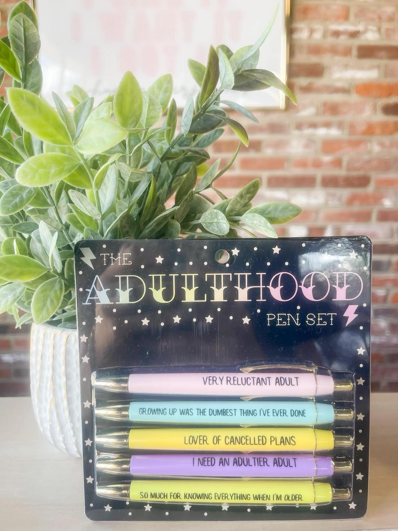 Adulthood Pen Set