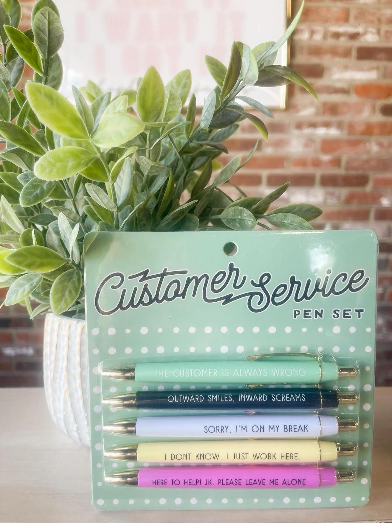 Customer Service Pen Set