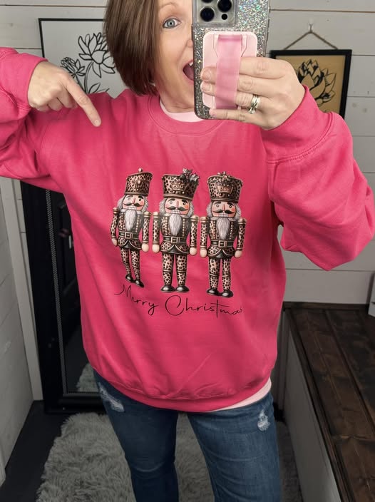 Leopard Nutcracker Sweatshirt