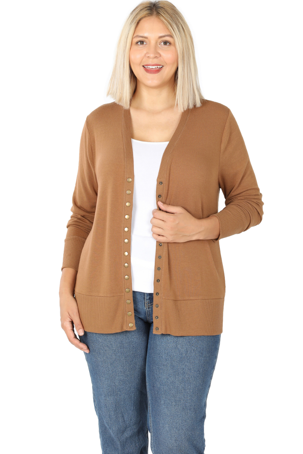 Snap Button Cardigan