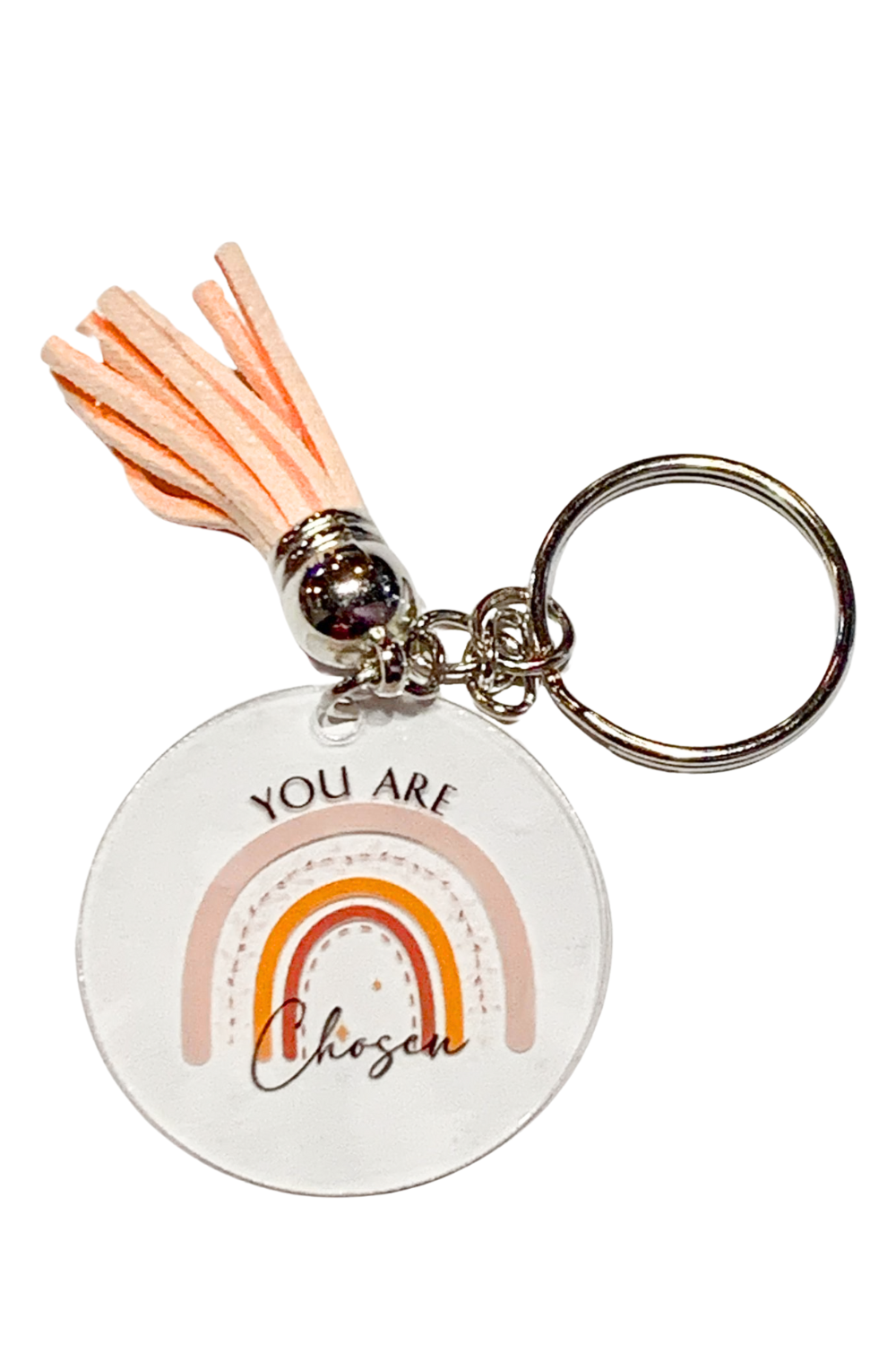 Rainbow Inspirational Keychains