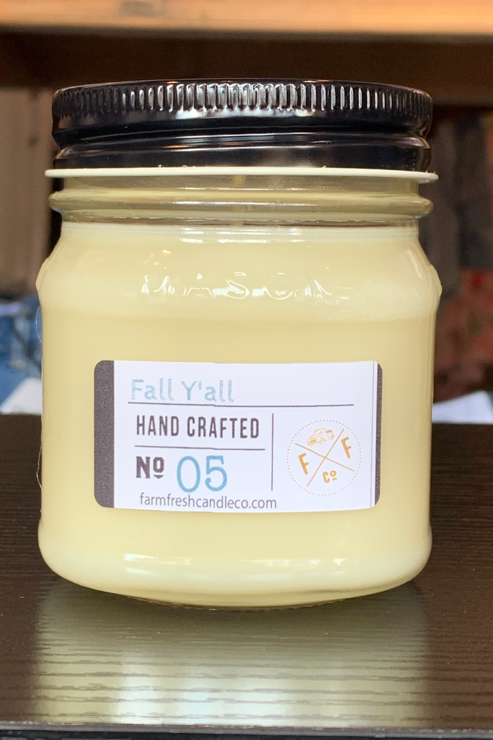 Farm Fresh Candle Co. 8oz Mason Jar Soy Candles - Assorted Scents