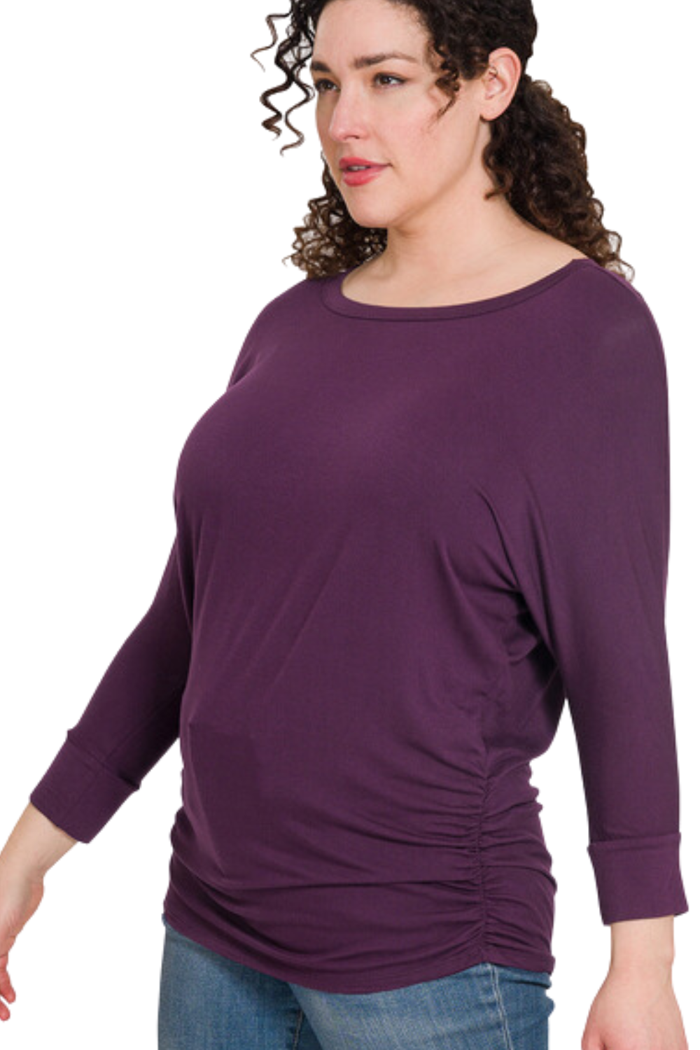 Luxe Rayon Dolman Sleeve Top