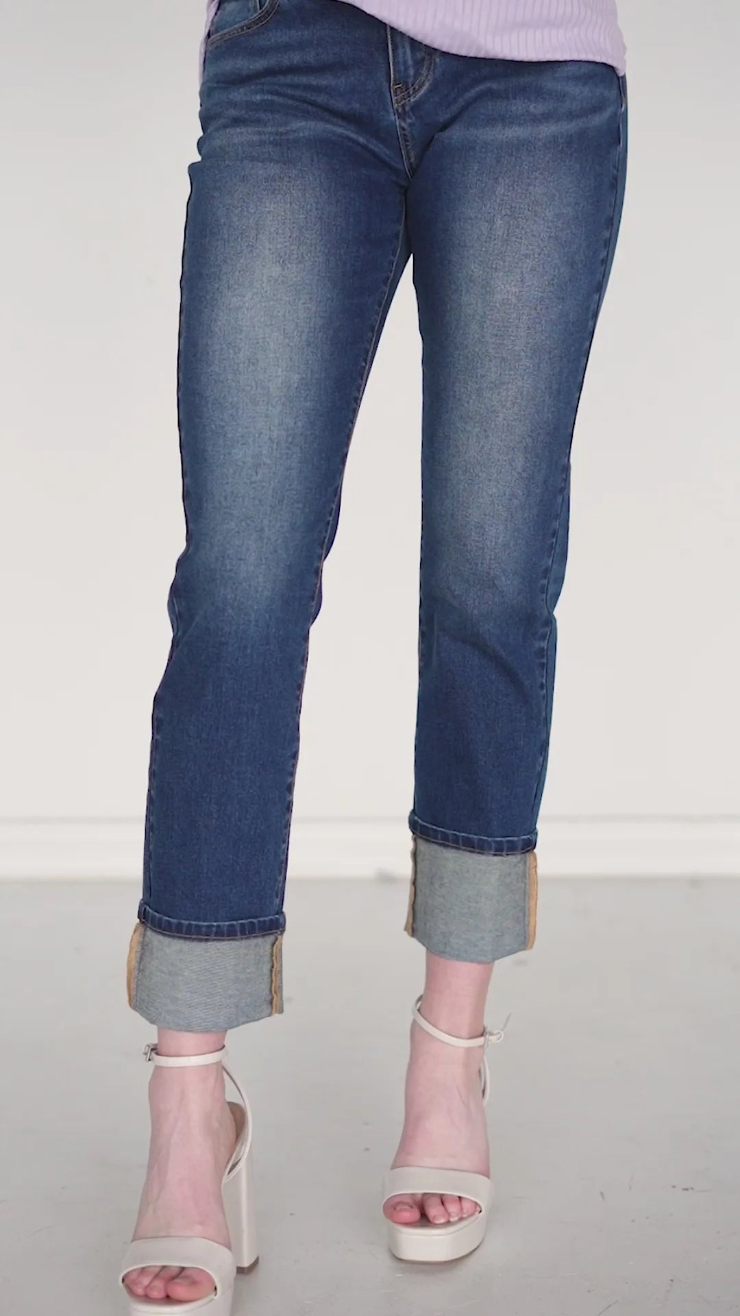 Asher Non-Distressed Boyfriend Jean