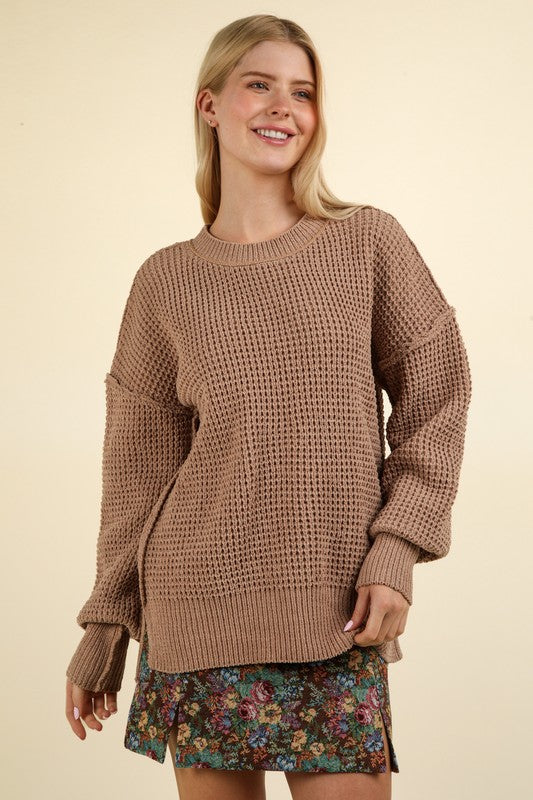 Soft Oversized Chenille Knit Sweater