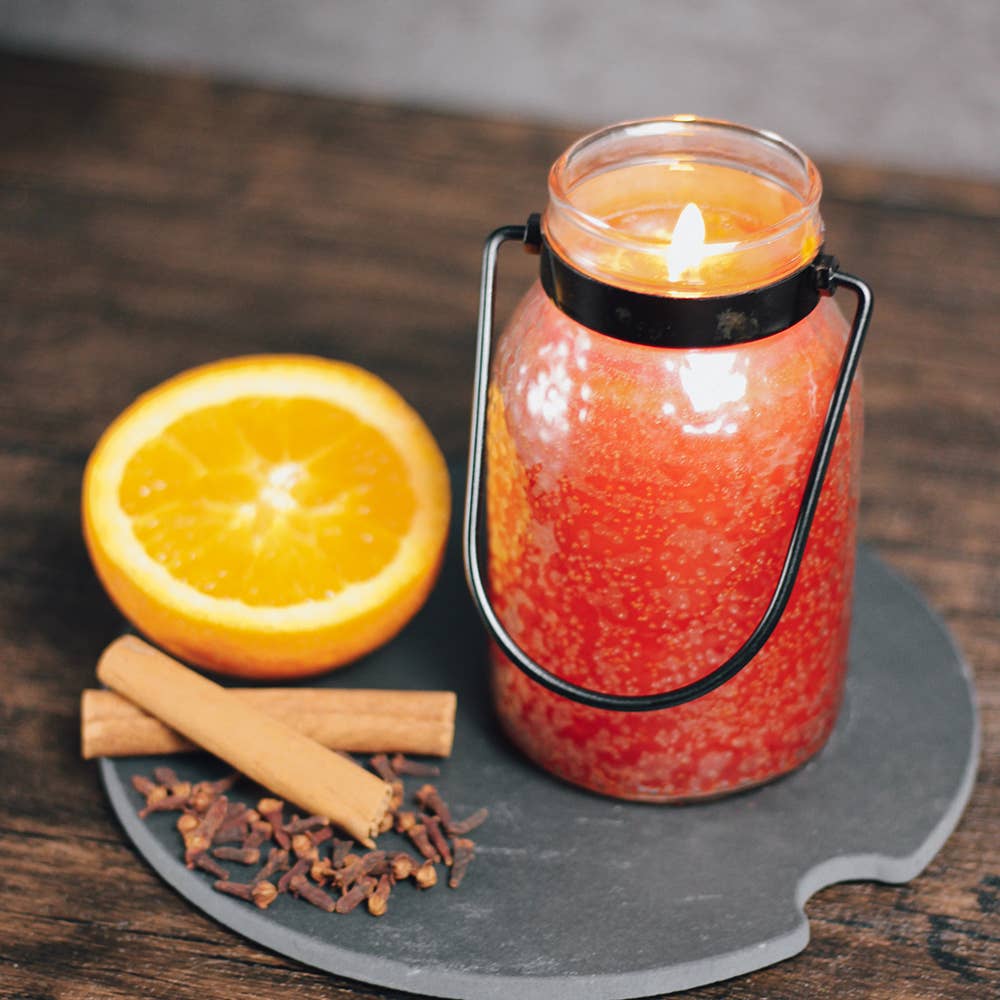 16oz Orange Cinnamon Clove Simplicity Lantern Candle