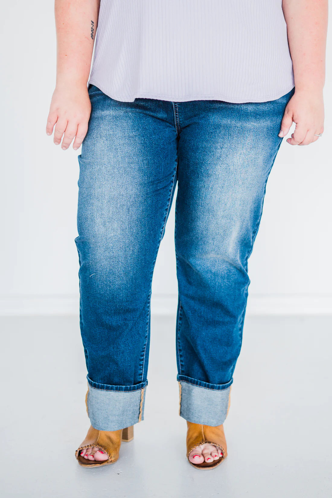 Asher Non-Distressed Boyfriend Jean