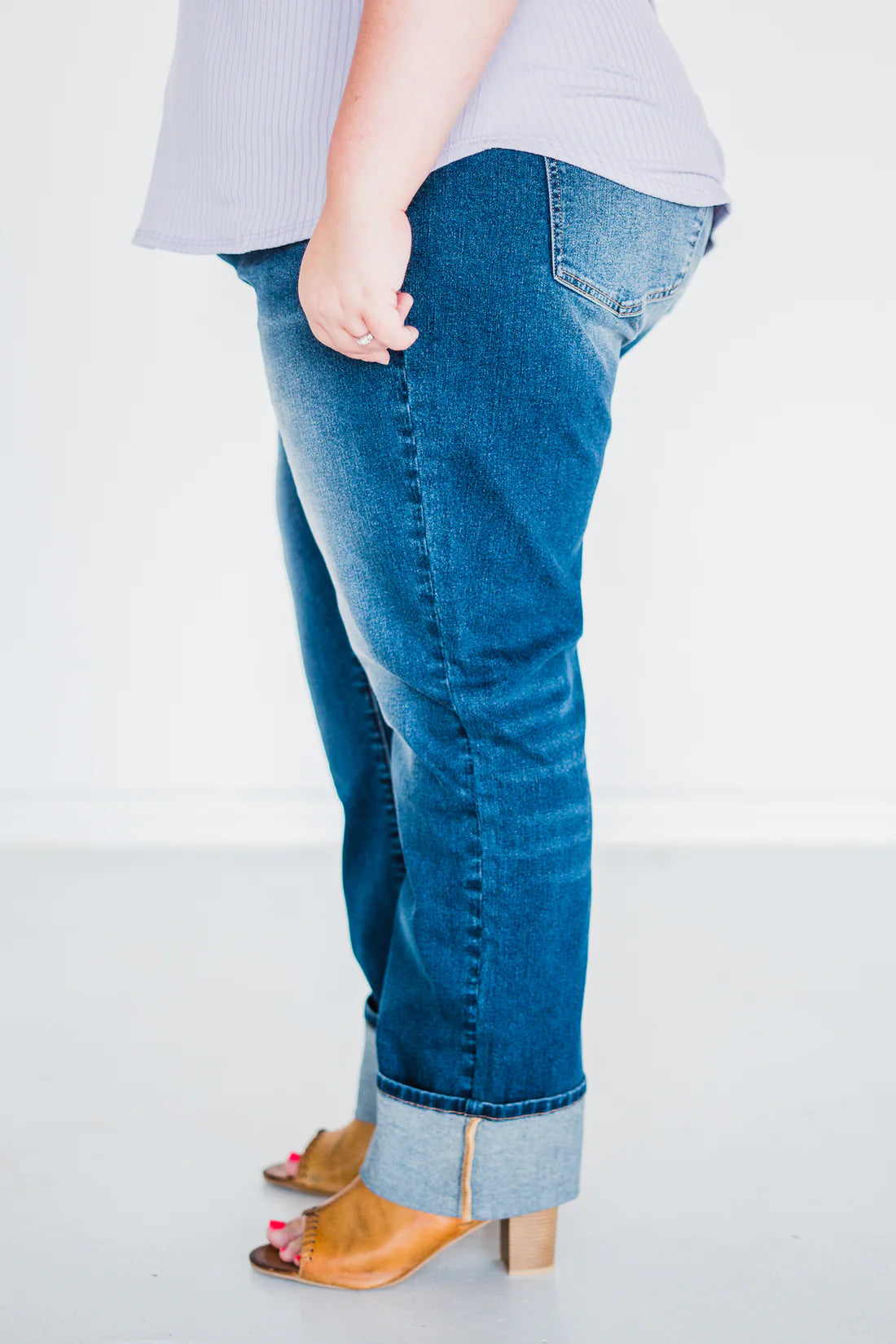 Asher Non-Distressed Boyfriend Jean