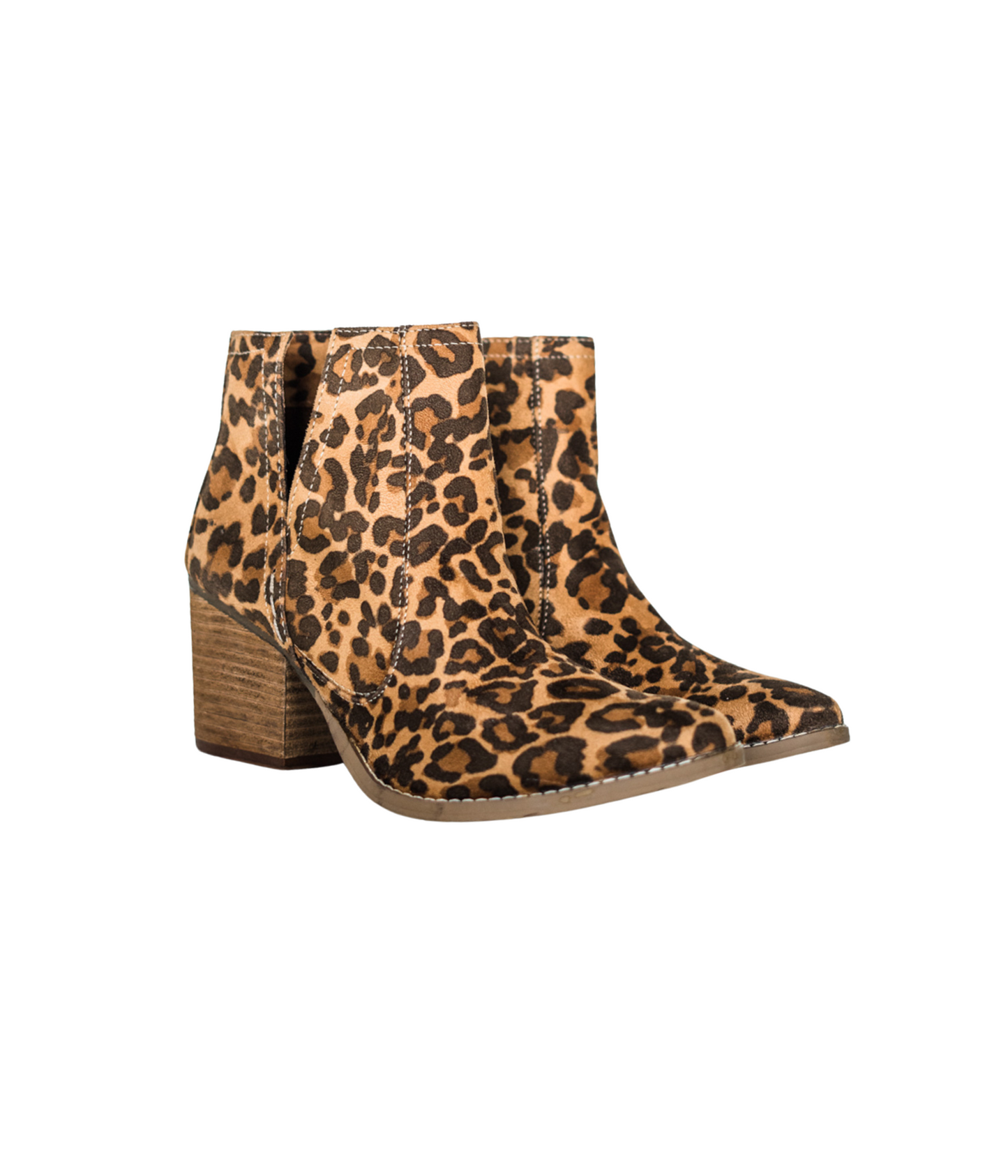 **ONLINE EXCLUSIVE** Tarim Bootie in Leopard