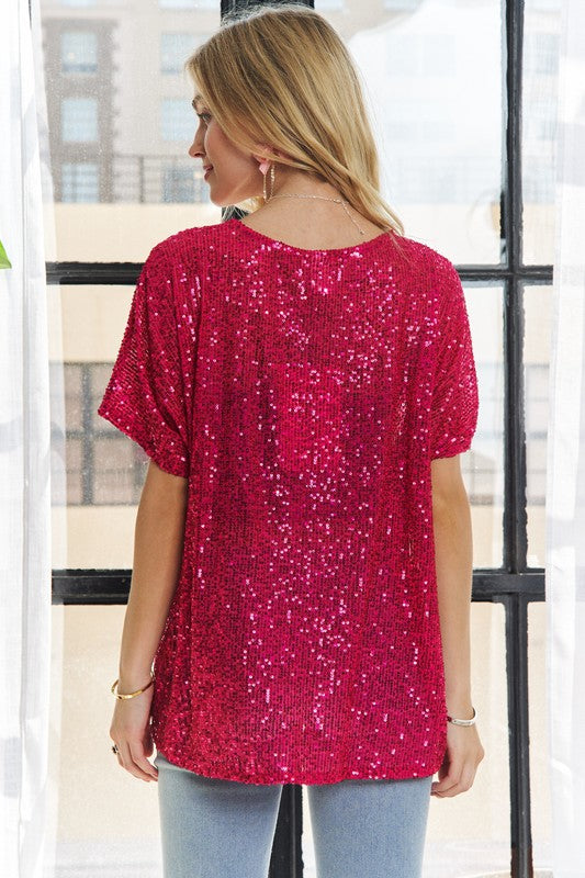 Piper Sequin Top