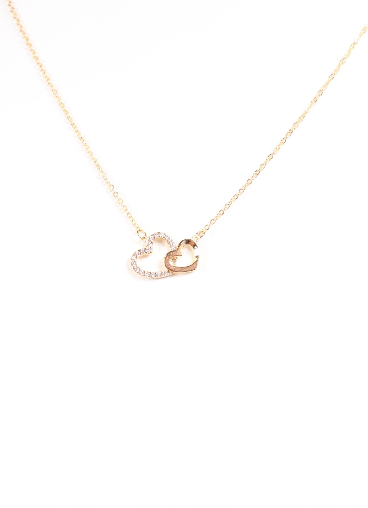 Renshaw CZ Hearts Necklace