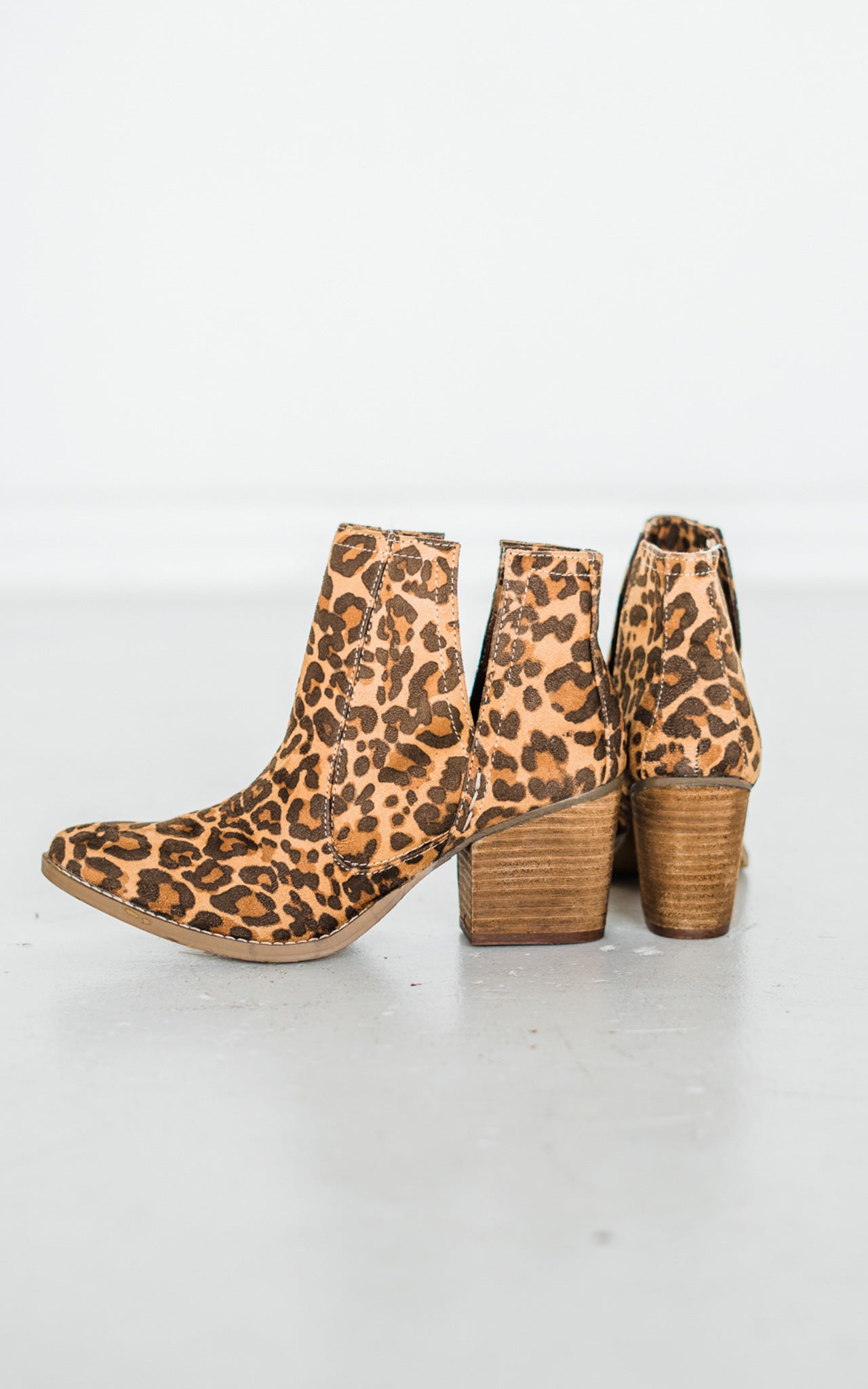 **ONLINE EXCLUSIVE** Tarim Bootie in Leopard