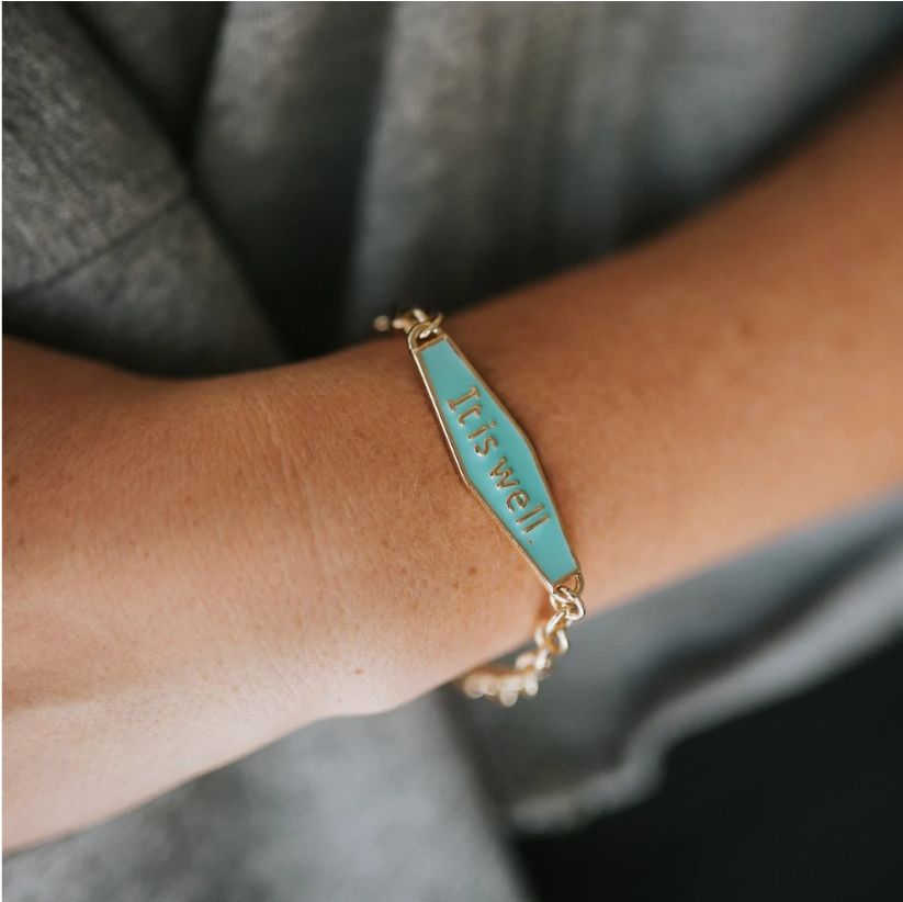 All Is Well Daily Reminder Bracelet